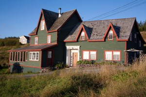 One of several buildings at the Fishers Loft Inn.  This one houses the Garden Rooms.