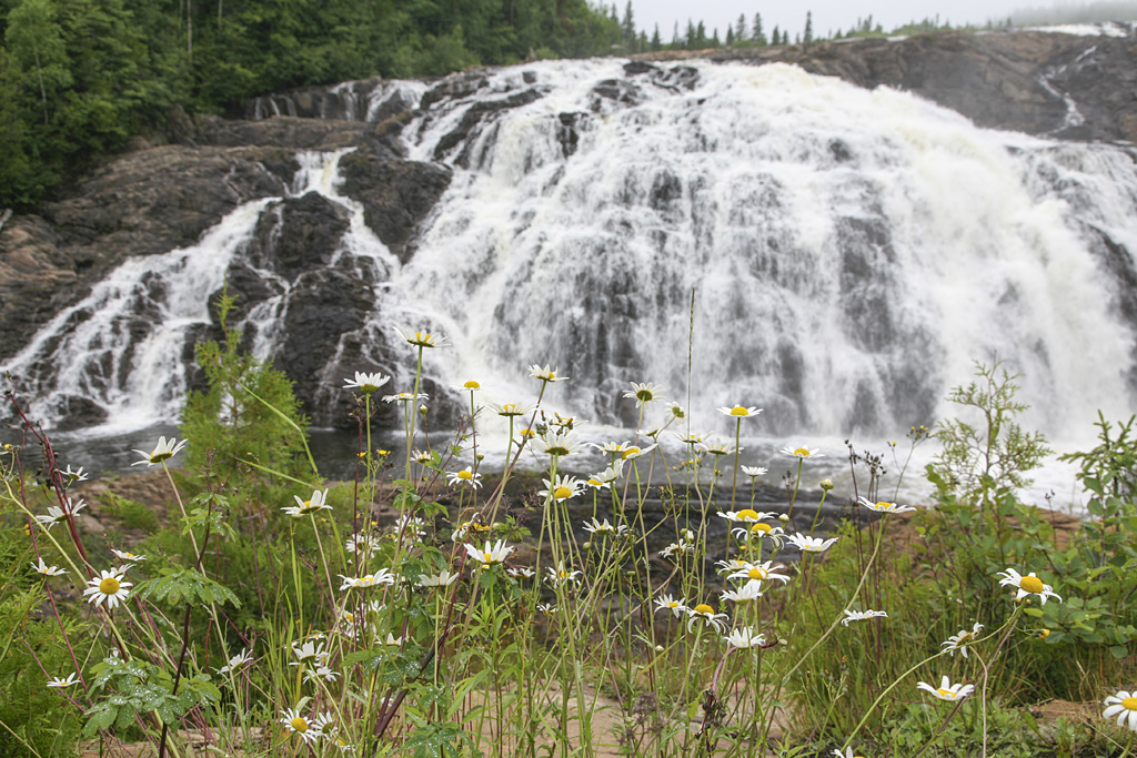 Scenic High Falls, Wawa, Ontario