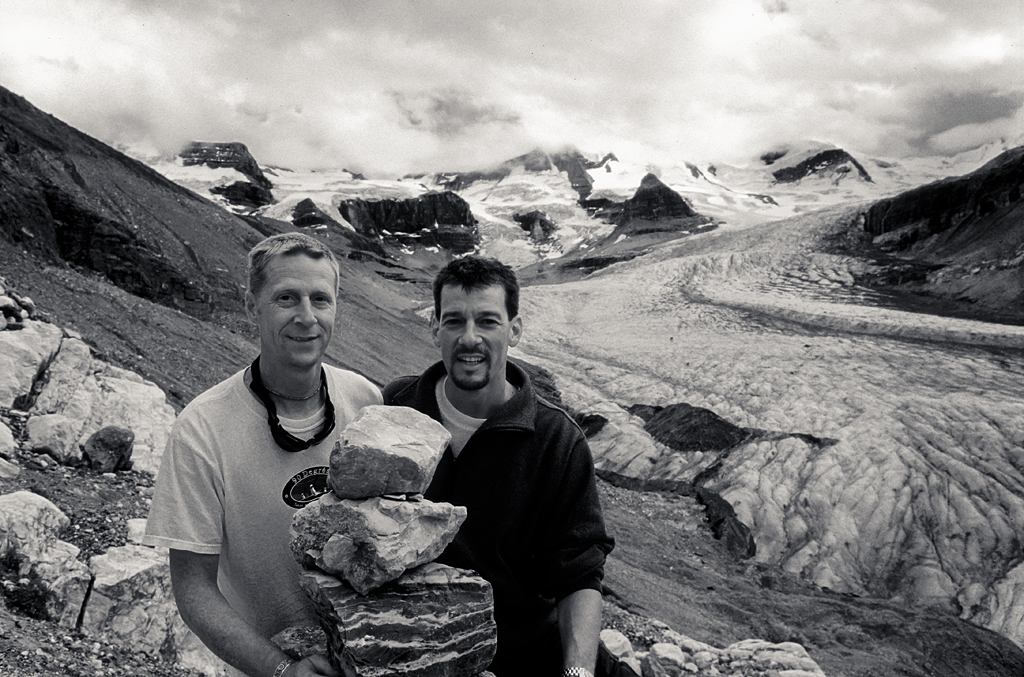 Martin and me on the Snowbird Pass Trail